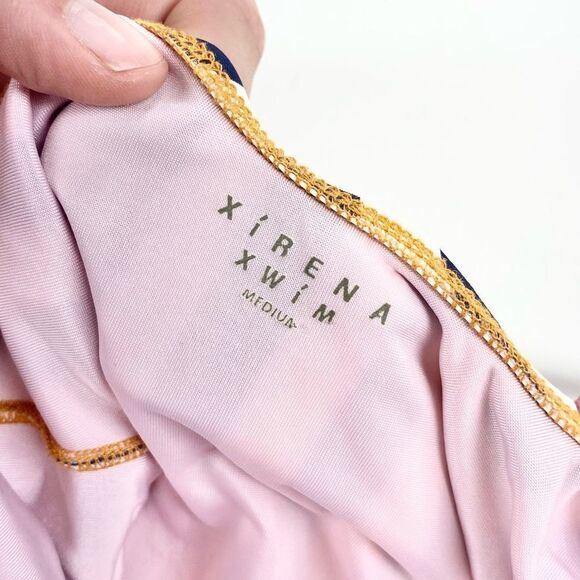 Xirena xwim stripe swimsuit one piece M - Picture 5 of 9